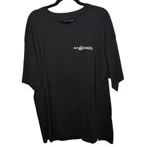 Made Mobb Black No Snakes Haters Graphic Tee Short Sleeve Size 2XL